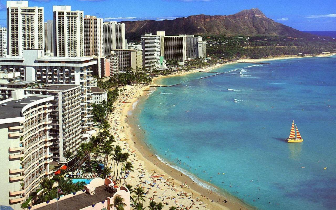 ホノルルCozy & Diamond Head View At Waikiki With Parkingアパートメント エクステリア 写真